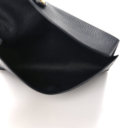 Hermes Taurillon Clemence Pochette Rio Black 5 of 7