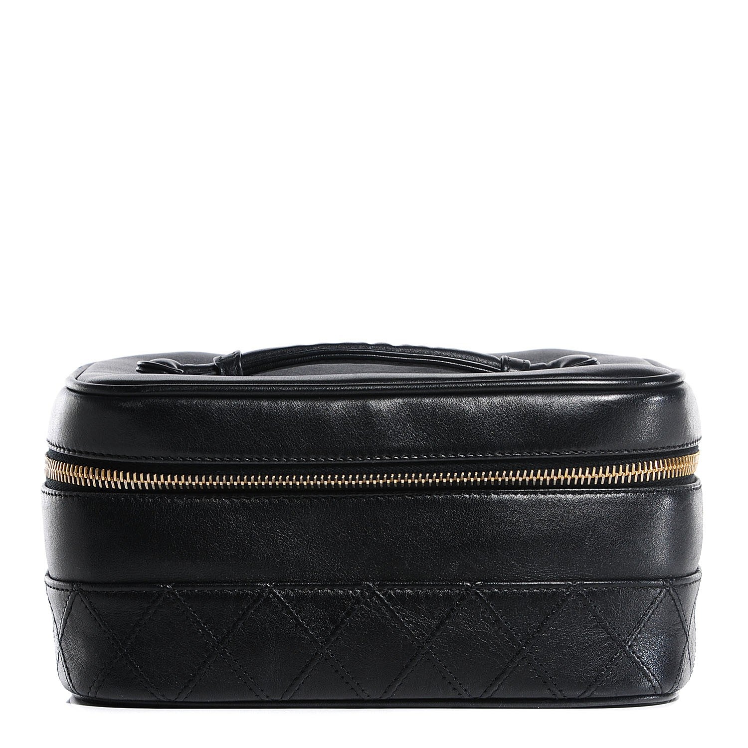 Chanel Calfskin Vanity Cosmetic Case Black 1 of 9