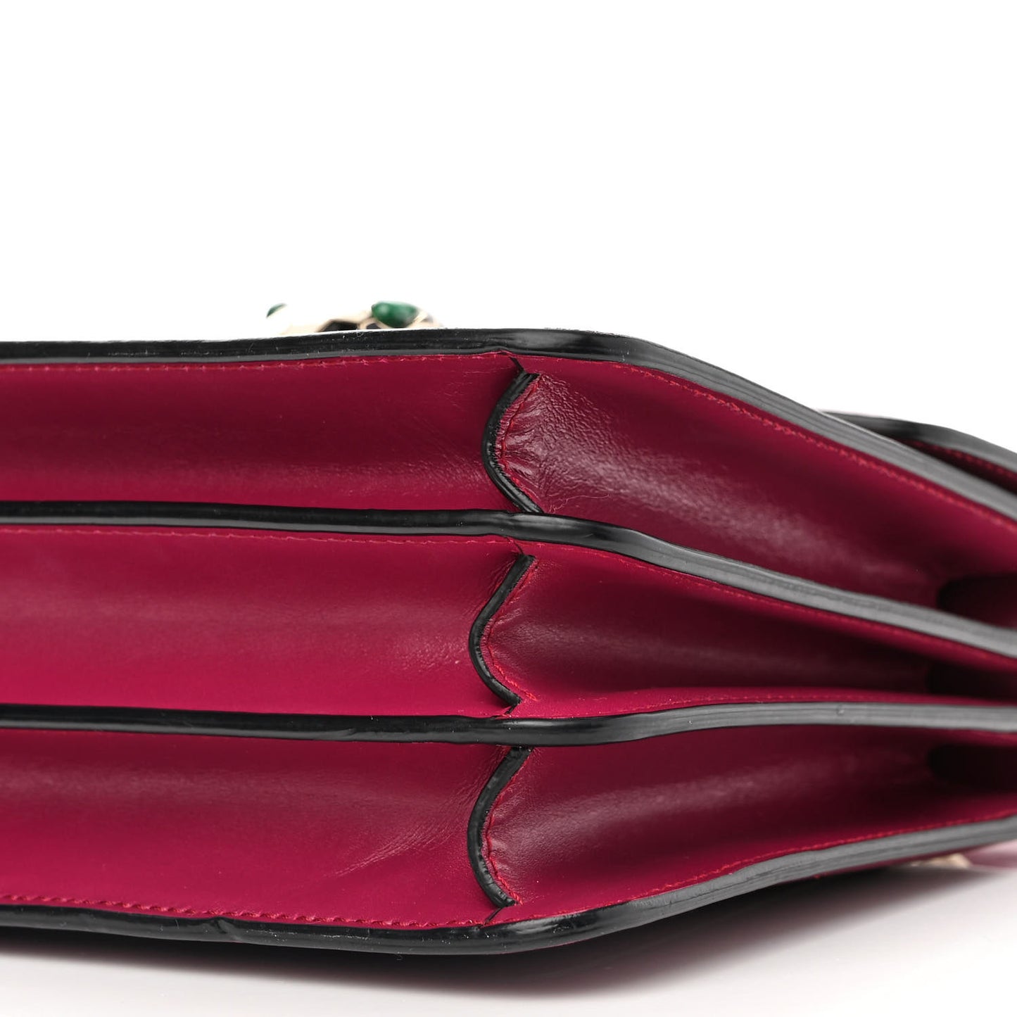 Calfskin Serpenti Forever Top Handle Pink
