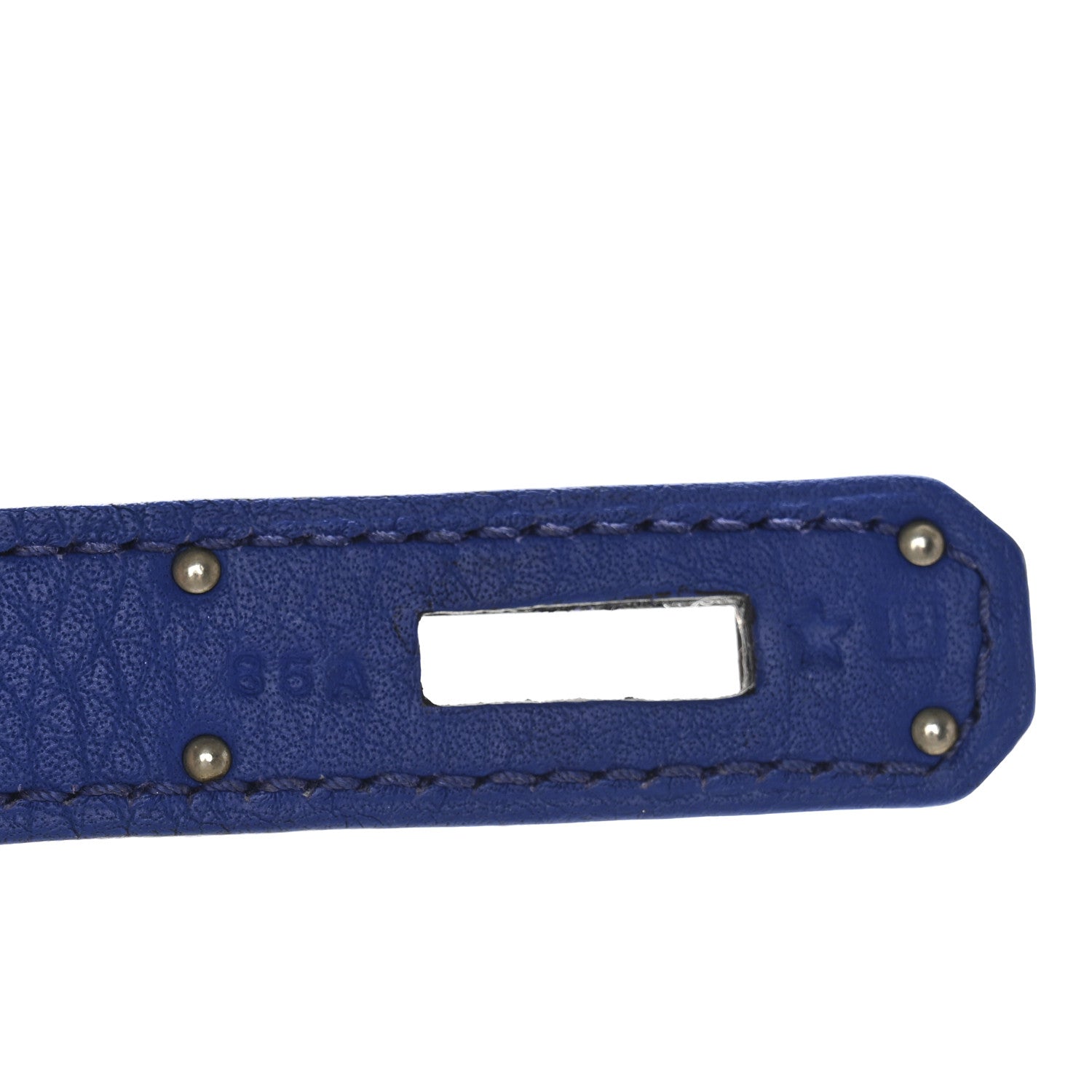Hermes Taurillon Clemence Jypsiere 28 Bleu Electrique 7 of 13