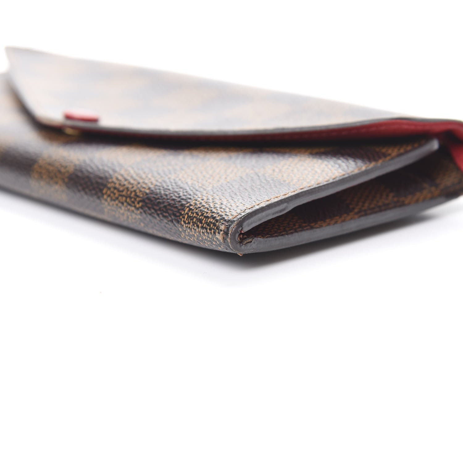 Louis Vuitton Damier Ebene Josephine Wallet Red 11 of 17