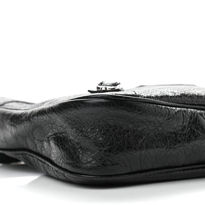 Balenciaga Agneau Classic Silver Hardware Hip Black 9 of 11