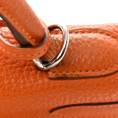Hermes Togo Kelly Retourne 32 Orange 14 of 15