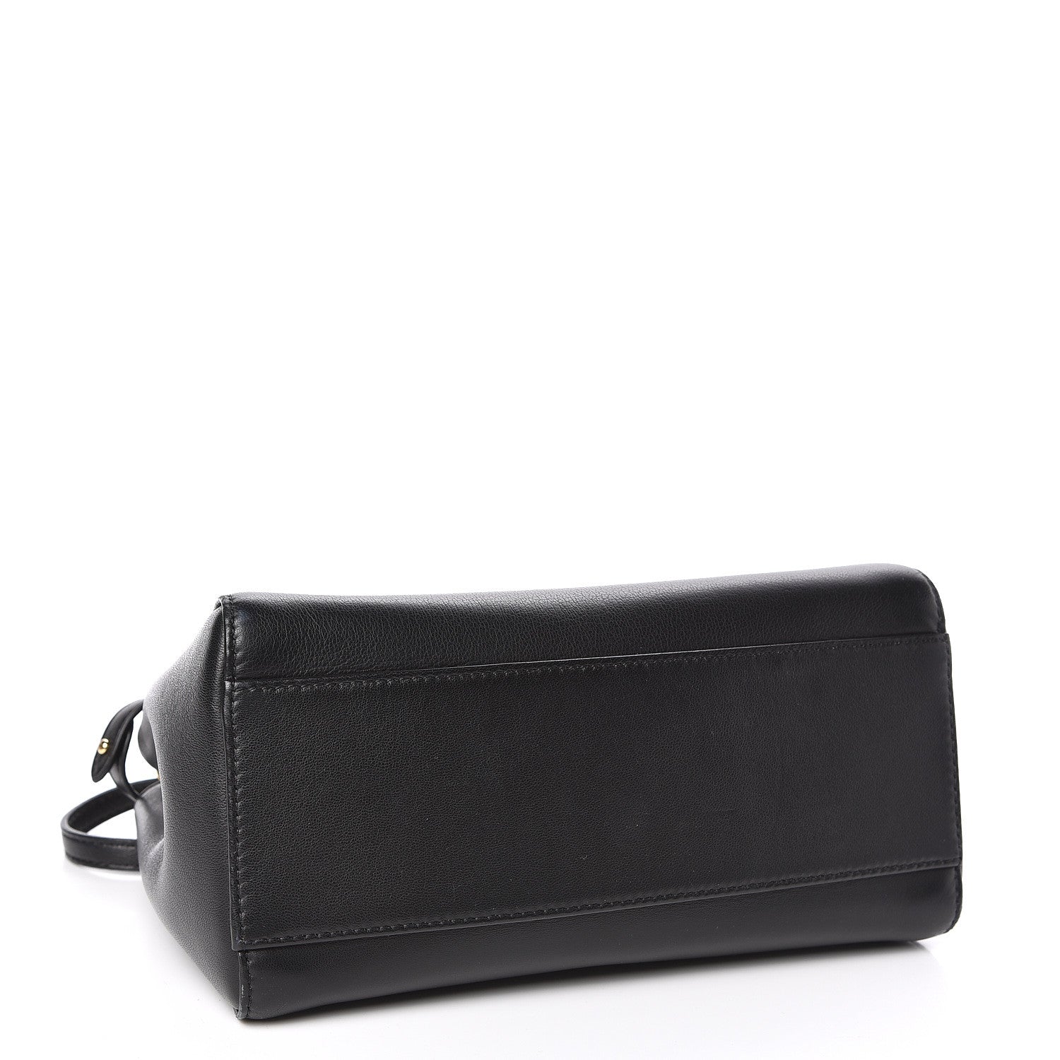 Fendi Nappa Monster Eyes Mini Peekaboo Iconic Satchel Black 5 of 9