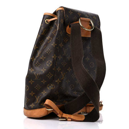 Louis Vuitton Monogram Montsouris GM Backpack 3 of 20