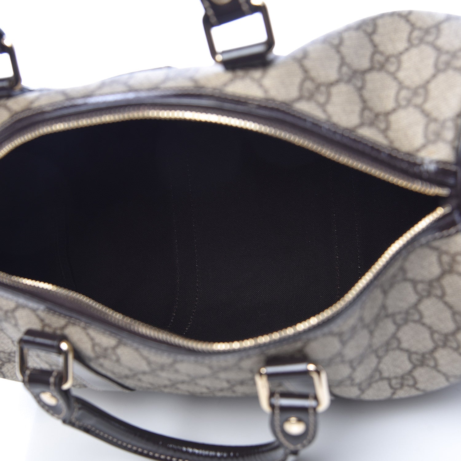 Gucci GG Plus Monogram Medium Joy Boston Dark Brown 5 of 10