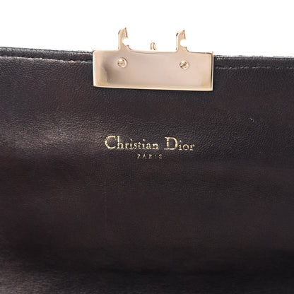 Christian Dior Lambskin Cannage Miss Dior Promenade Pouch Black 8 of 11