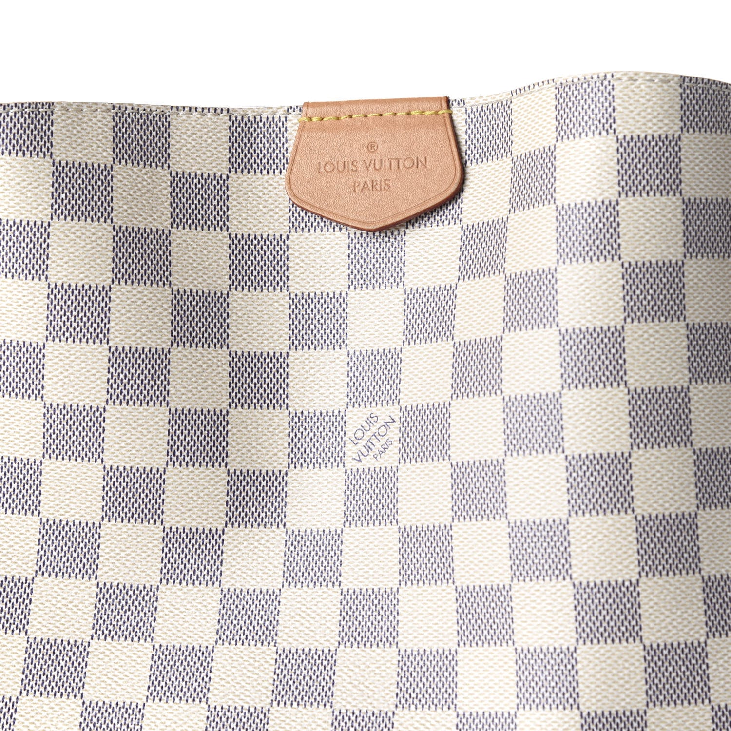 Louis Vuitton Damier Azur Graceful MM Rose Ballerine 9 of 9