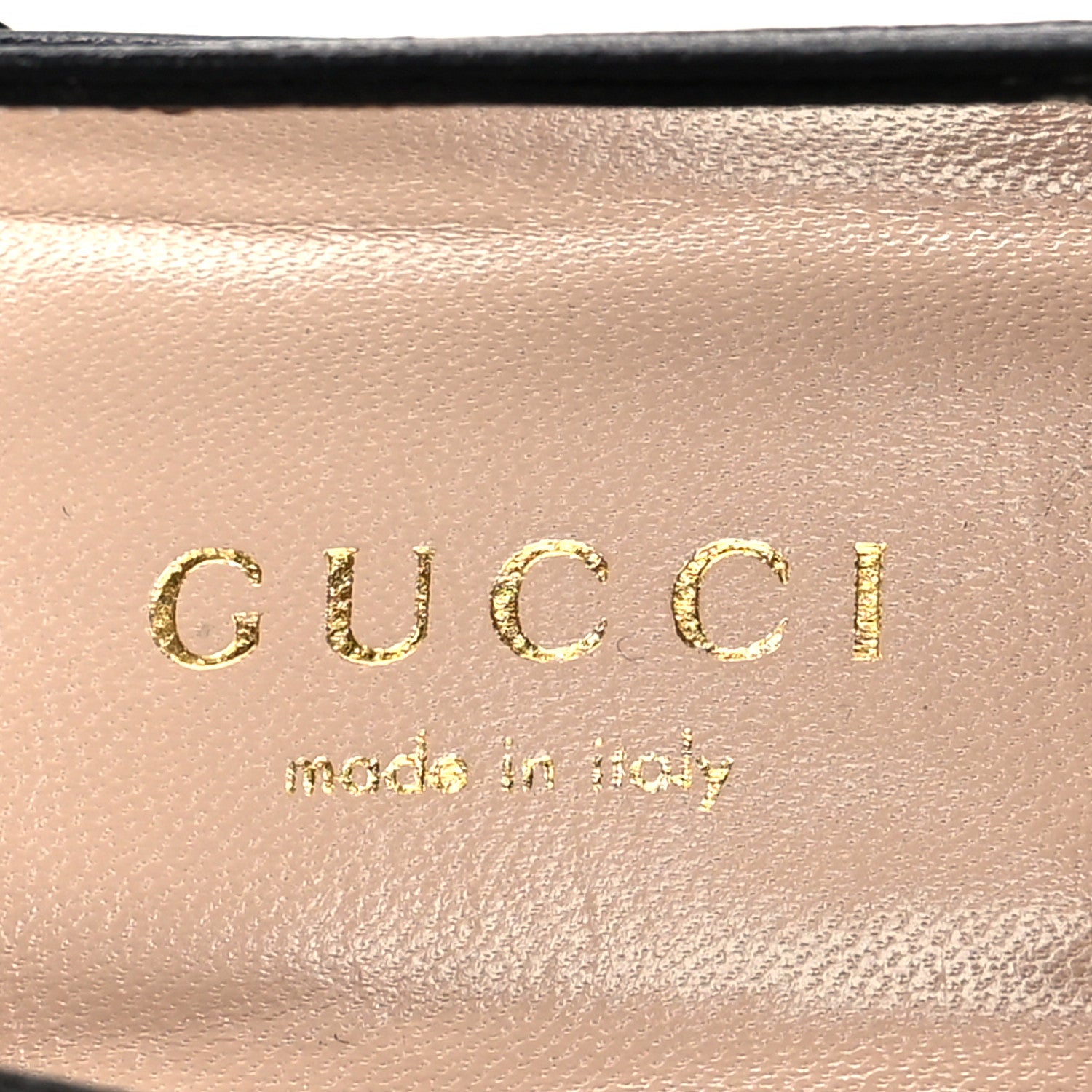 Gucci Nappa Unia Cherry Pumps 39 Black 7 of 12
