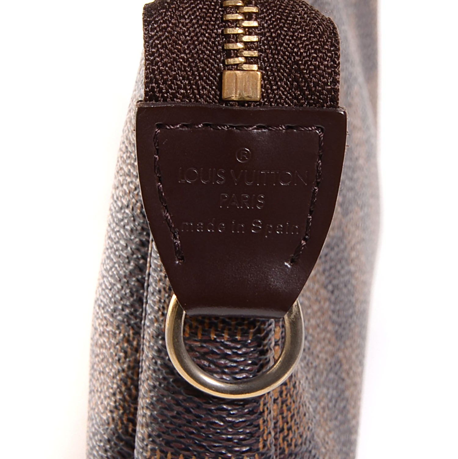 Louis Vuitton Damier Ebene Pochette Accessories With Long Strap 7 of 7