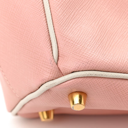 Prada Saffiano Small Tote Pink 14 of 16