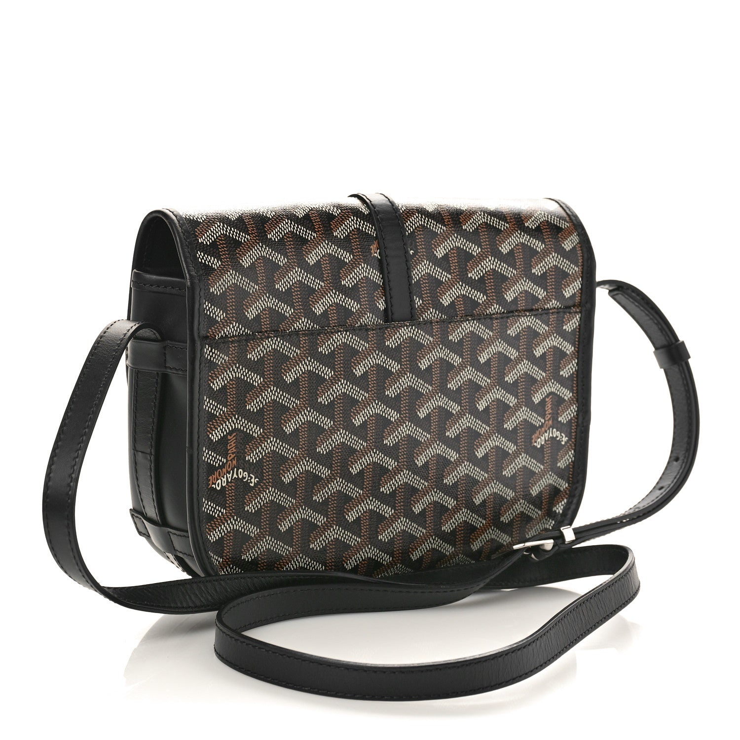 Goyard Goyardine Belvedere II PM Messenger Bag Black 2 of 10