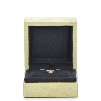 Van Cleef & Arpels 18K Rose Gold Carnelian Sweet Alhambra Heart Pendant Necklace 7 of 7