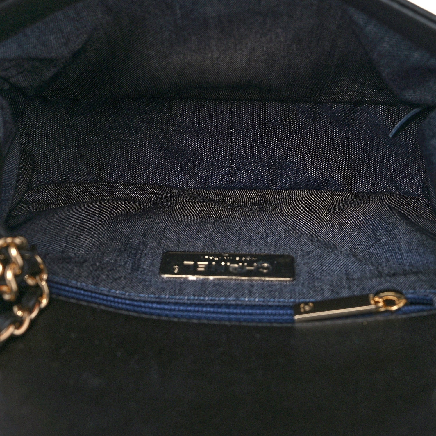 Chanel Lambskin CC Mania Flap Bag Black 5 of 10