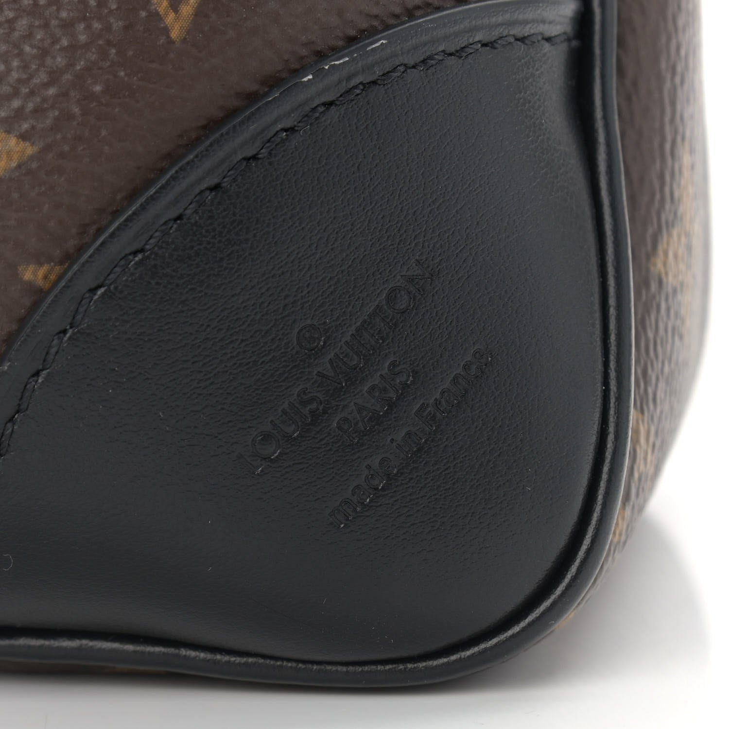 Louis Vuitton Monogram Odeon MM Black 7 of 10