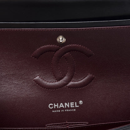 Chanel Lambskin Quilted Medium Double Flap Black 7 of 10