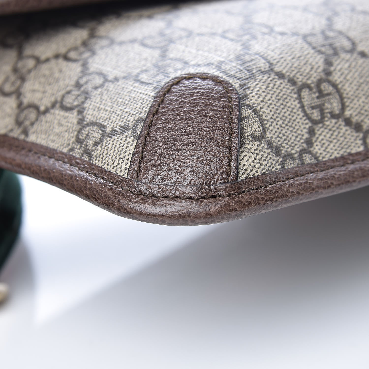 Gucci GG Supreme Monogram Neo Vintage Web Belt Bag Brown 8 of 9