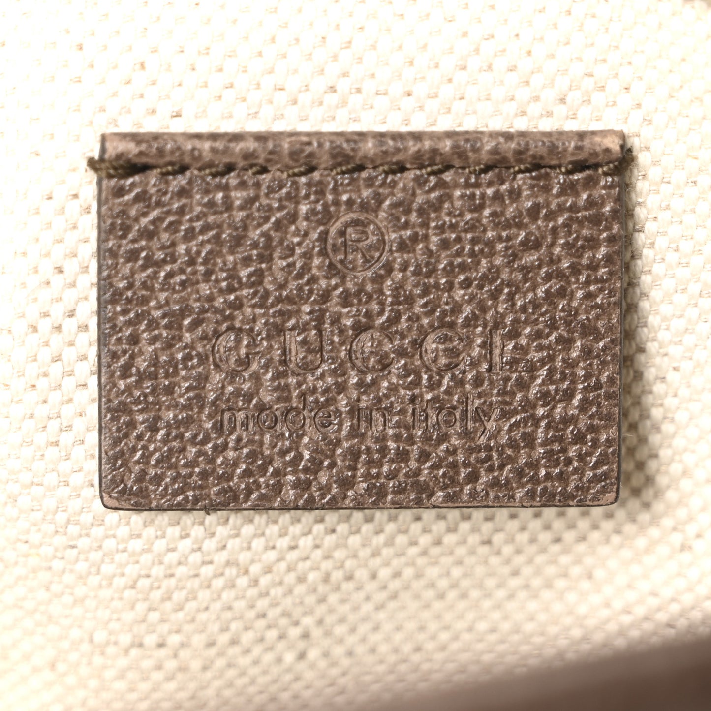 GG Supreme Monogram Neo Vintage Web Belt Bag Brown