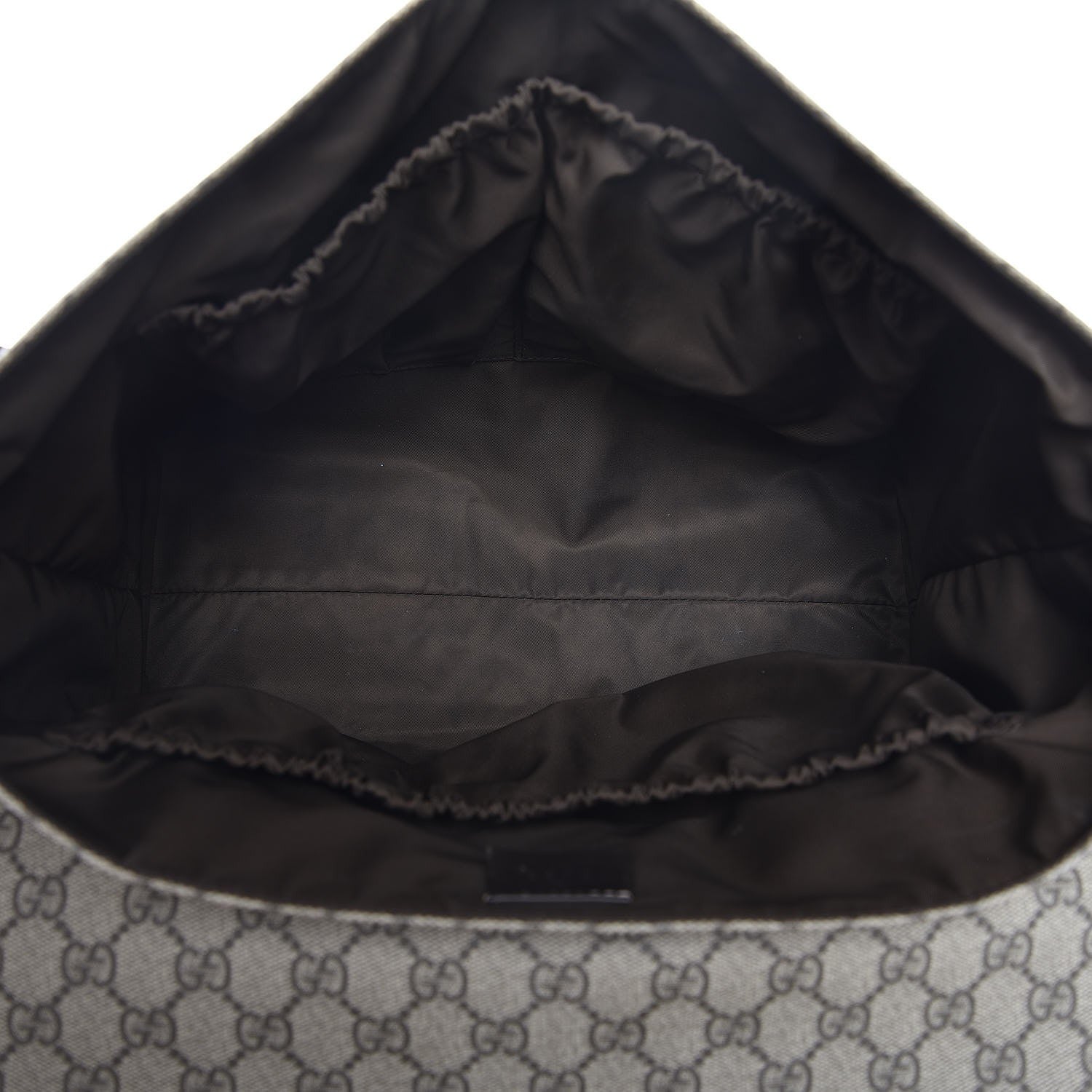Gucci GG Plus Monogram Messenger Diaper Bag Dark Brown 5 of 13