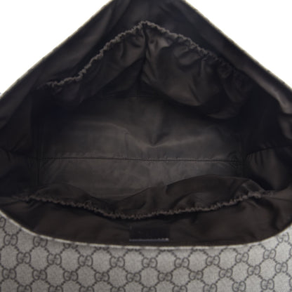Gucci GG Plus Monogram Messenger Diaper Bag Dark Brown 5 of 13