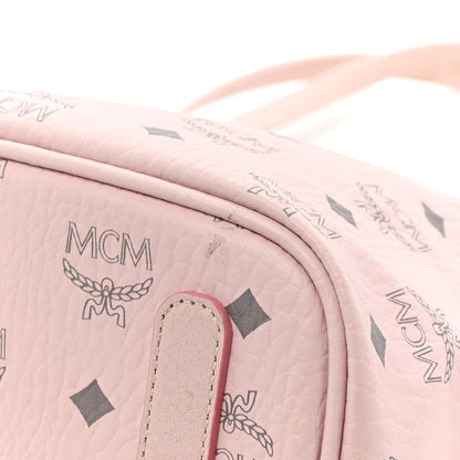 MCM Visetos Medium Liz Reversible Shopper Tote Powder Pink 16 of 16