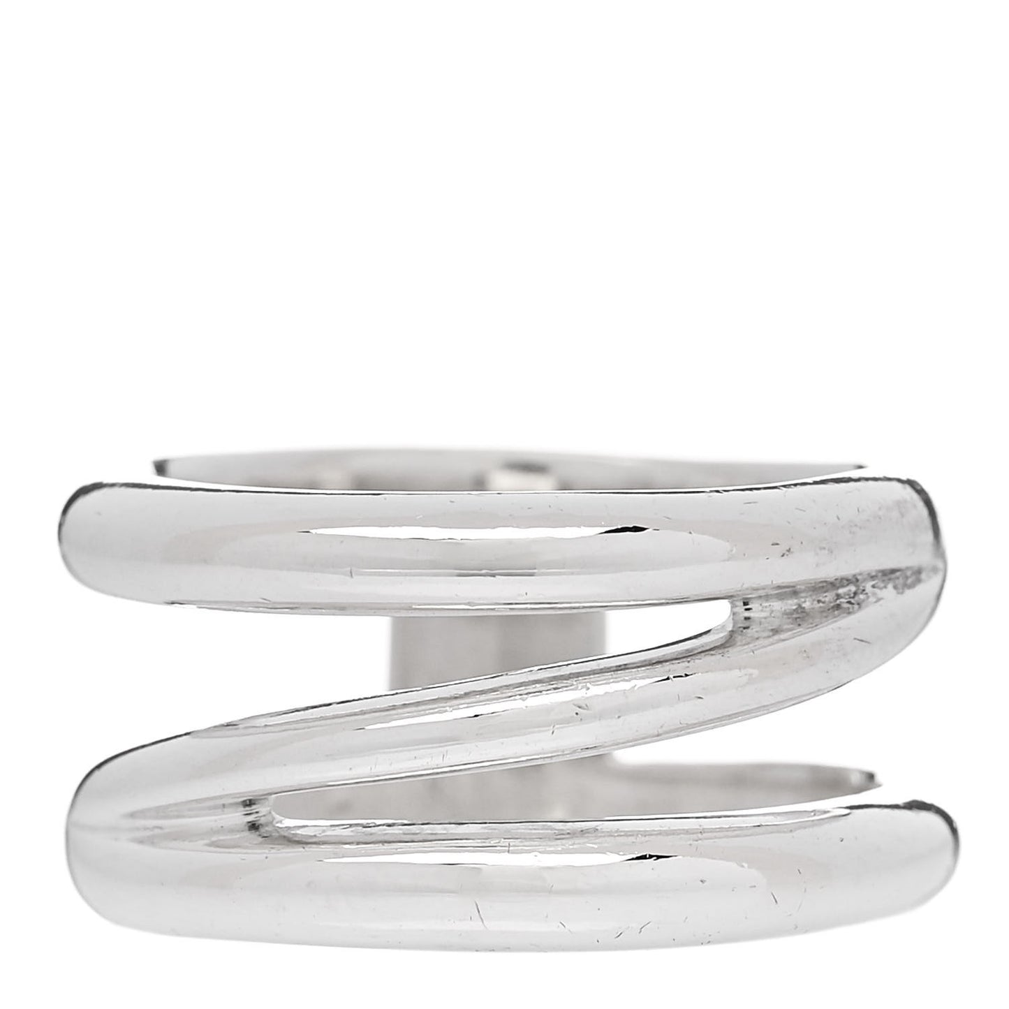 Sterling Silver Zig Zag Ring 58 8.25