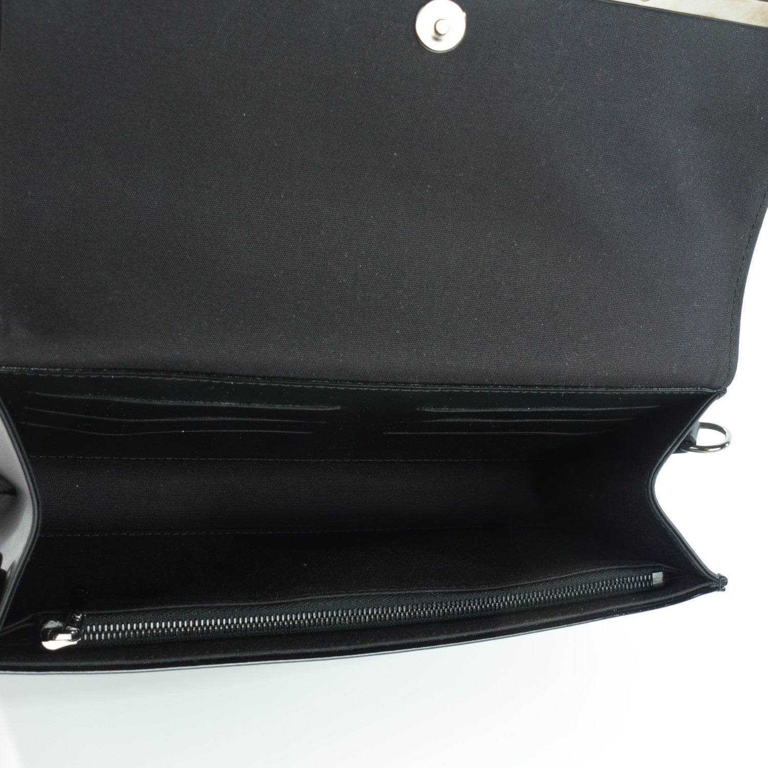 Louis Vuitton Vernis Rossmore MM Noir Magnetique 5 of 7