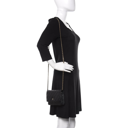 Chanel Caviar Quilted Wallet On Chain WOC Black 2 of 13