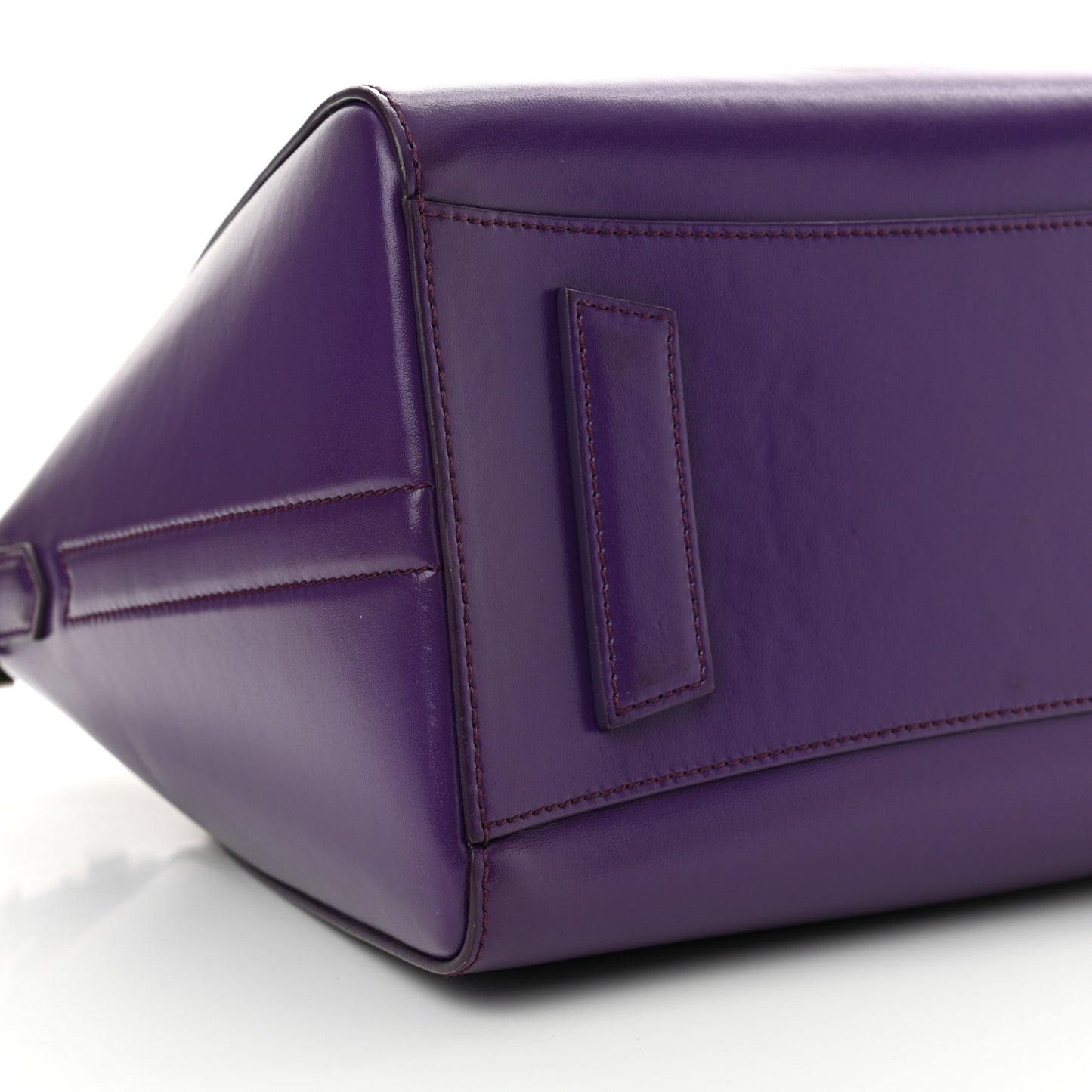 Shiny Lord Calfskin Small Antigona Ultraviolet