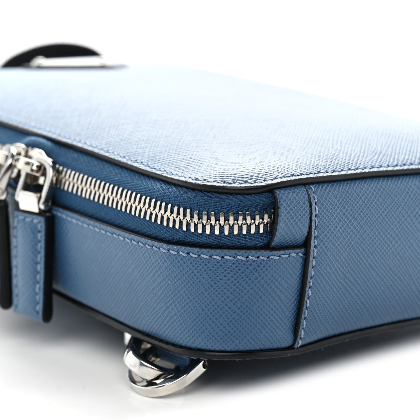 Saffiano Brique Sling Bag Blue