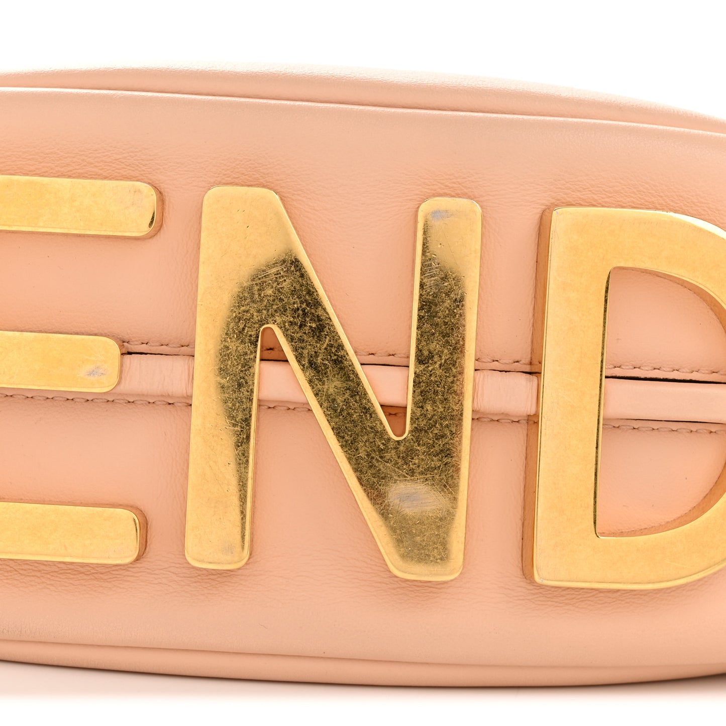 Vitello Grace Matte Small Fendigraphy Hobo Bag Light Rose