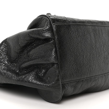 Balenciaga Agneau Arena Classic Hardware East West Le City Black 9 of 10