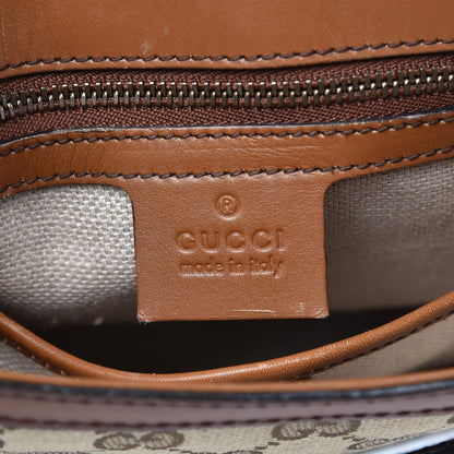 Gucci Monogram Medium Lady Web Shoulder Bag Beige Cuir 6 of 11