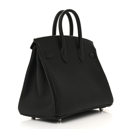 Hermes Togo Birkin 25 Black 2 of 11