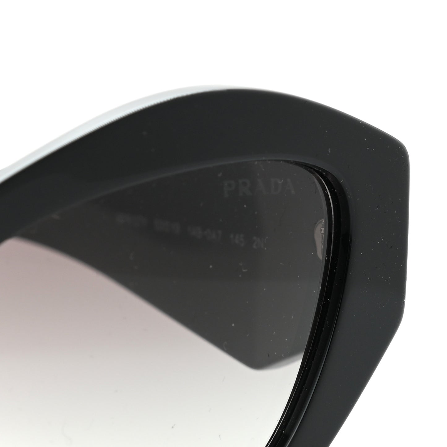 Acetate Symbole Sunglasses SPR 07Y Black