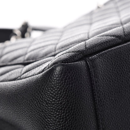 Chanel Caviar Quilted Grand Shopping Tote GST Black 12 of 13