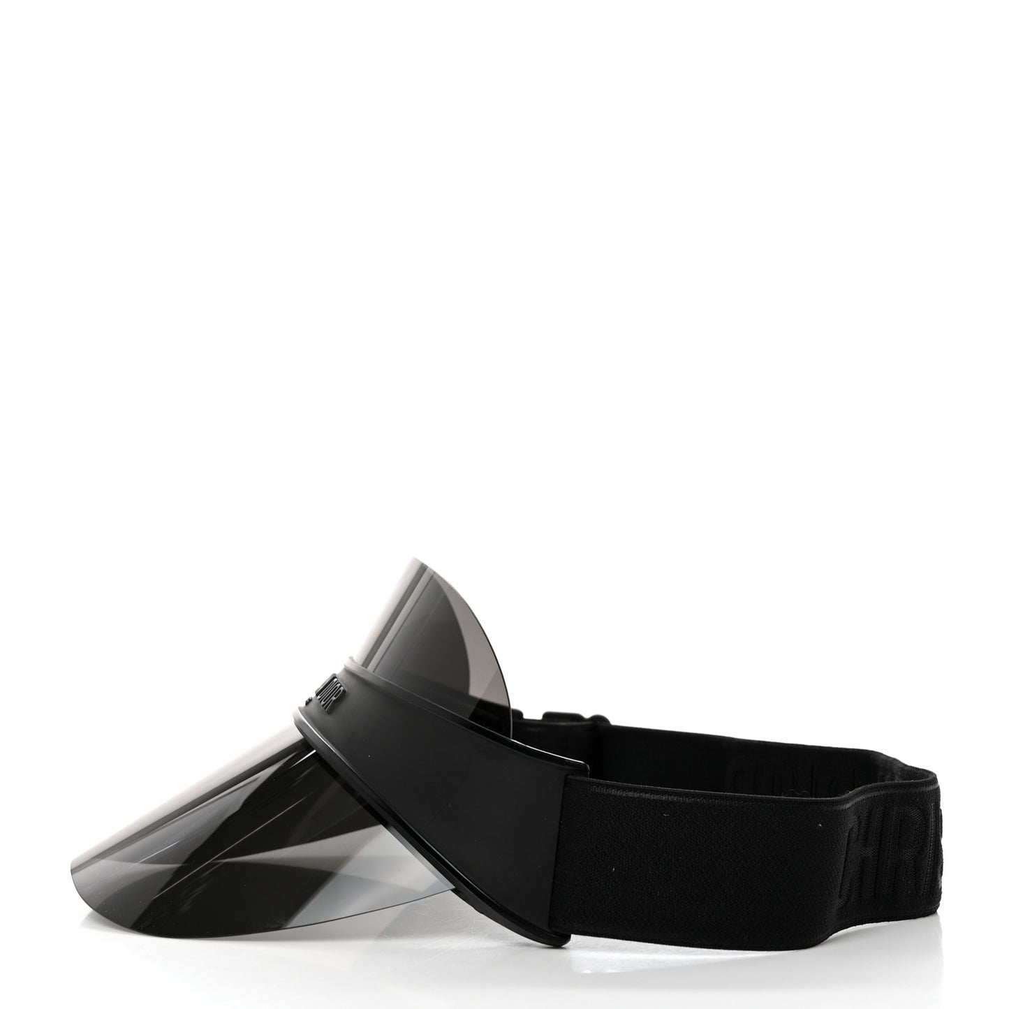 Mirrored DiorClub V1U Sun Visor Black