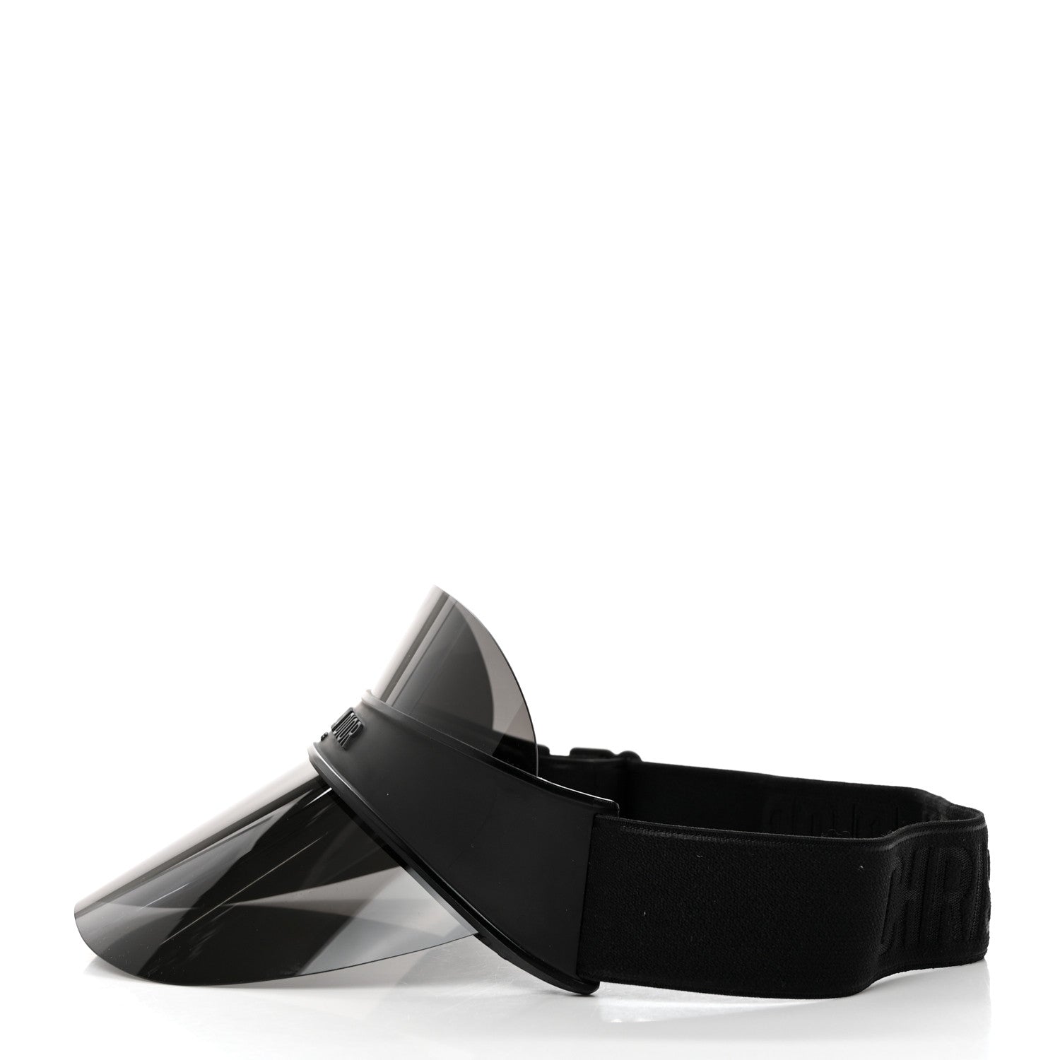 Christian Dior Mirrored DiorClub V1U Sun Visor Black 4 of 9