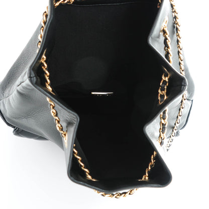 Chanel Lambskin Quilted Large In Seoul Backpack Navy 5 of 7