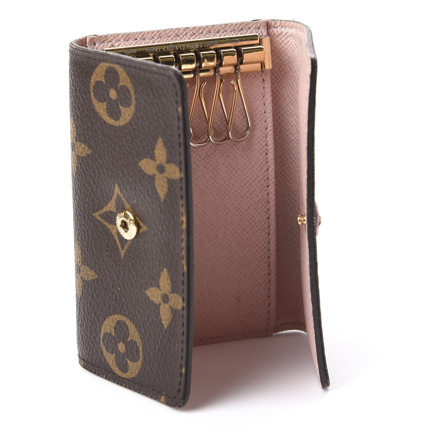 Louis Vuitton Monogram Multicles 6 Key Holder Rose Ballerine 6 of 10