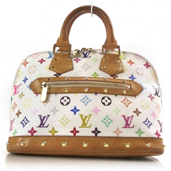 Monogram Multicolor Alma White