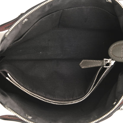 Fendi Vitello Dolce 4 Color Medium By The Way Boston Bag Grigio Polvere Arancio Multicolor 5 of 14