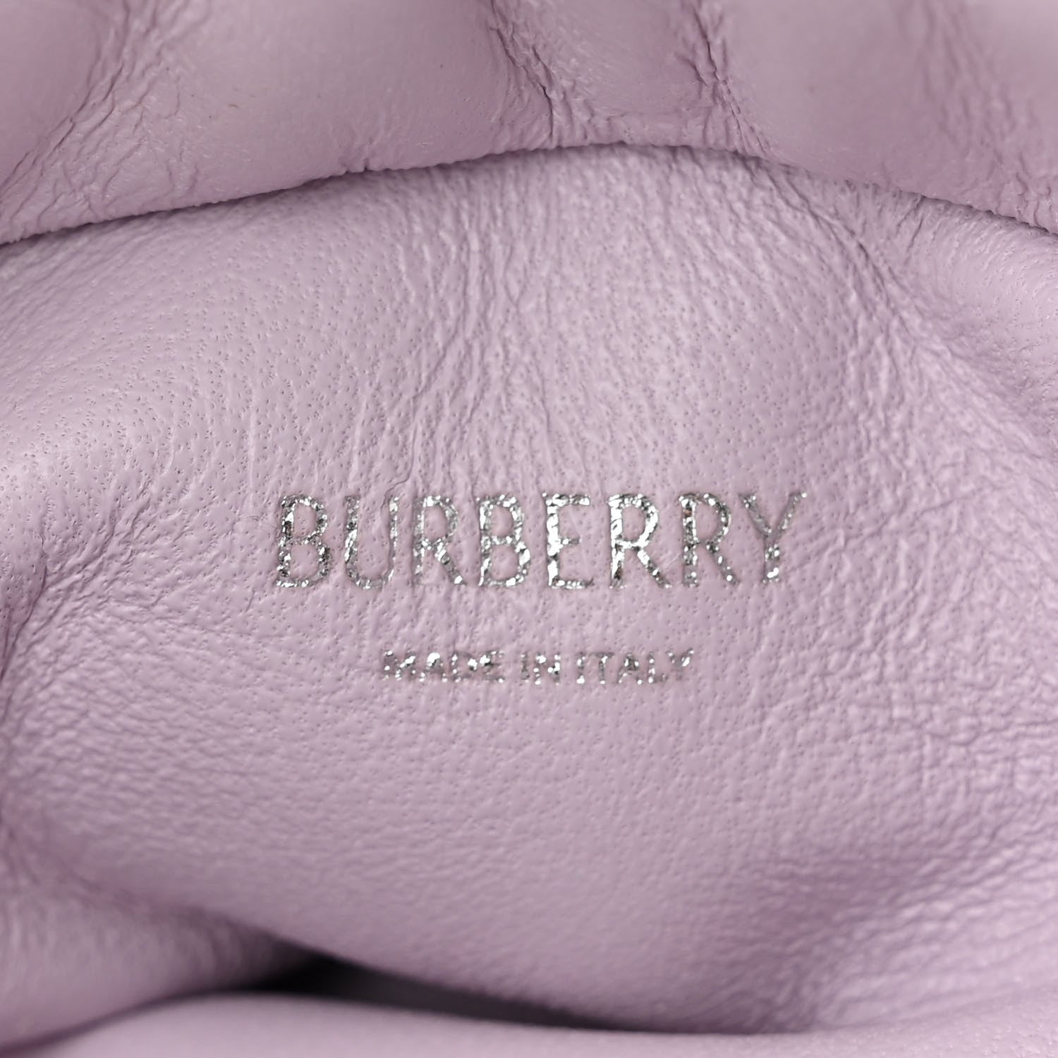 Burberry Lambskin Rose Clutch Haze 6 of 10