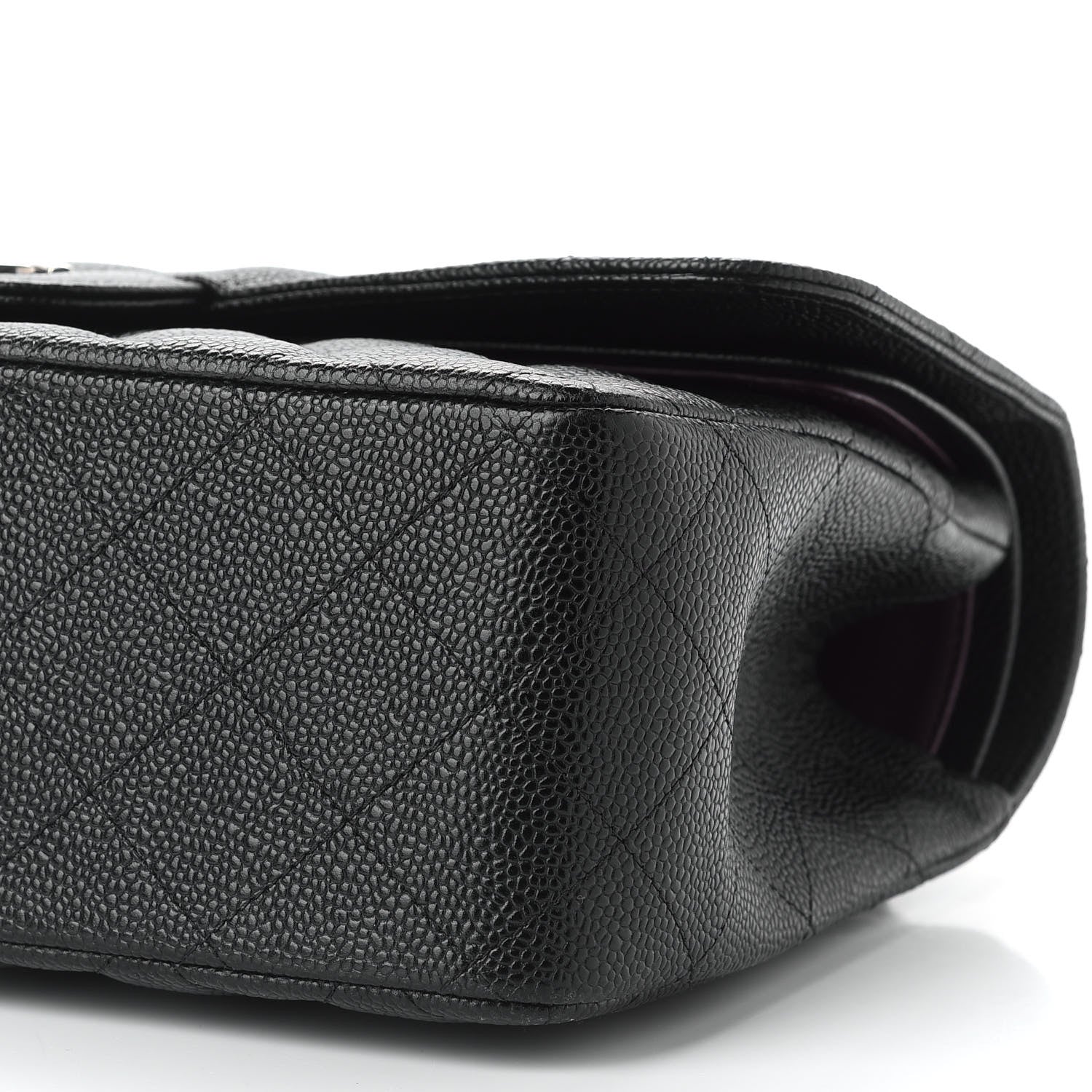 Chanel Caviar Quilted Jumbo Double Flap Black 9 of 9