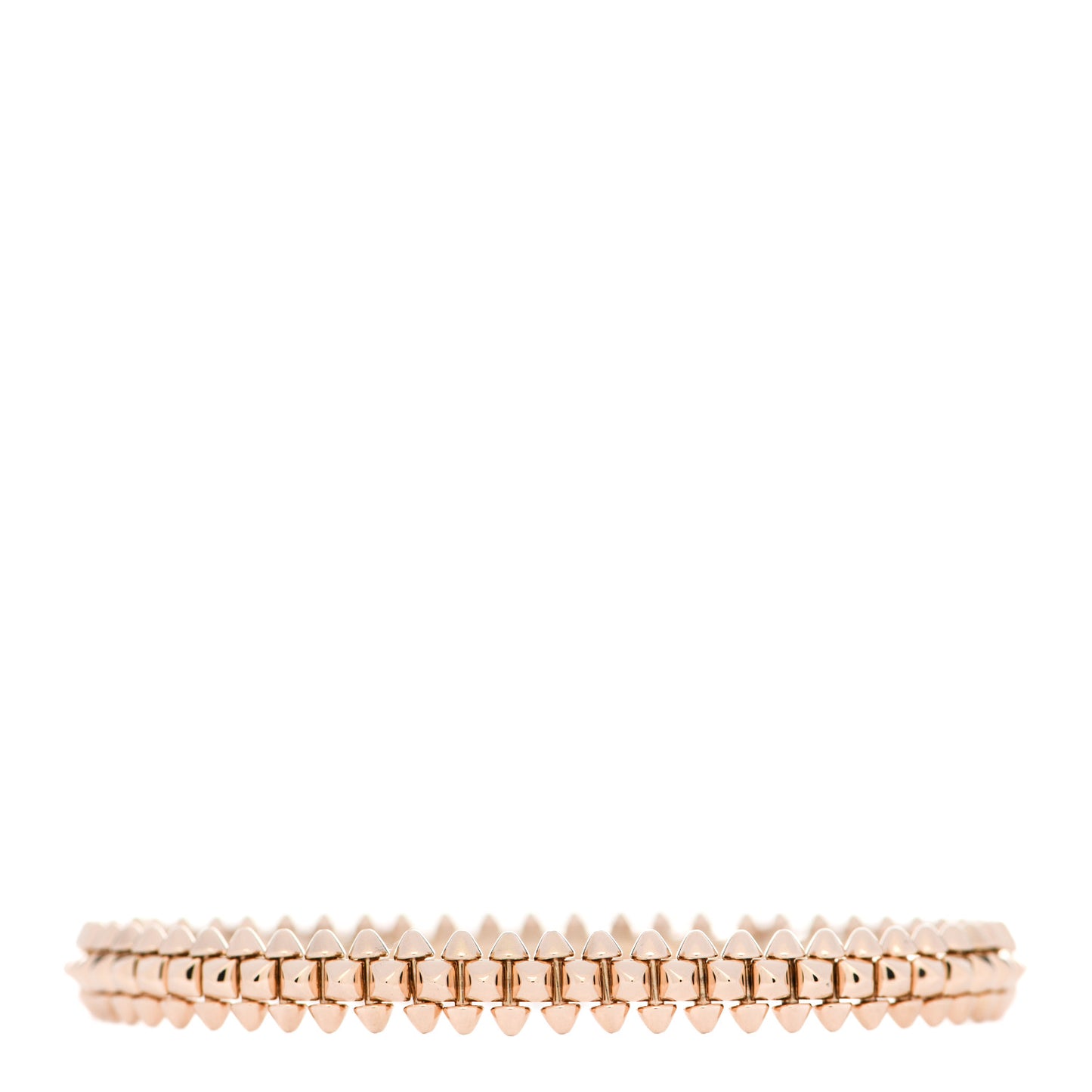 18K Pink Gold Small Clash De Cartier Bracelet 15