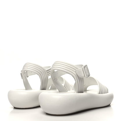 Christian Louboutin Nappa Manolasummer Sandals 37 White 4 of 9