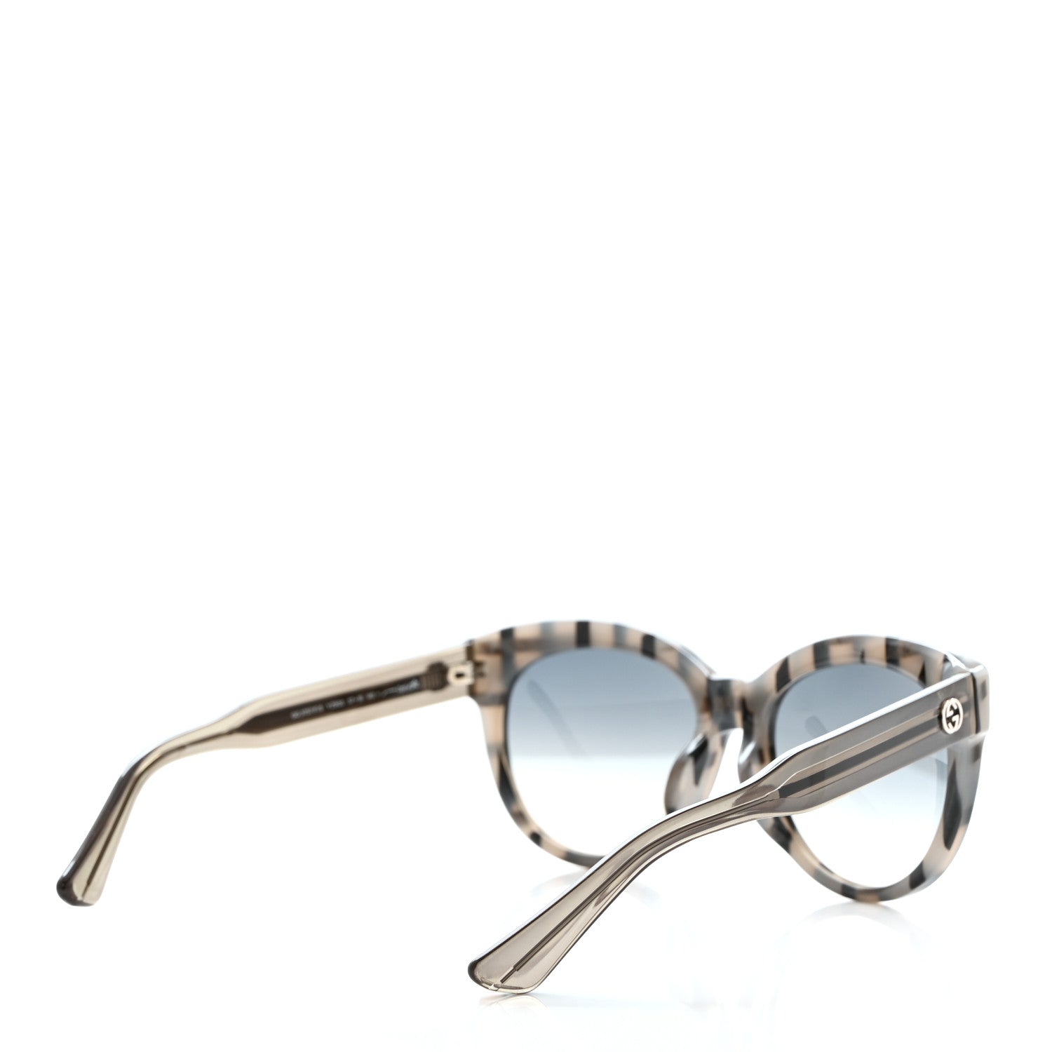 Gucci Cat Eye GG3757/F/S Sunglasses Gray Black 4 of 8