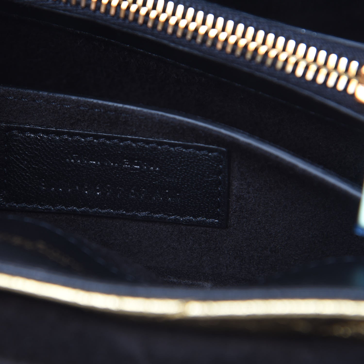 Saint Laurent Metallic Calfskin Y Quilted Small Loulou Monogram Chain Satchel Gold 7 of 11