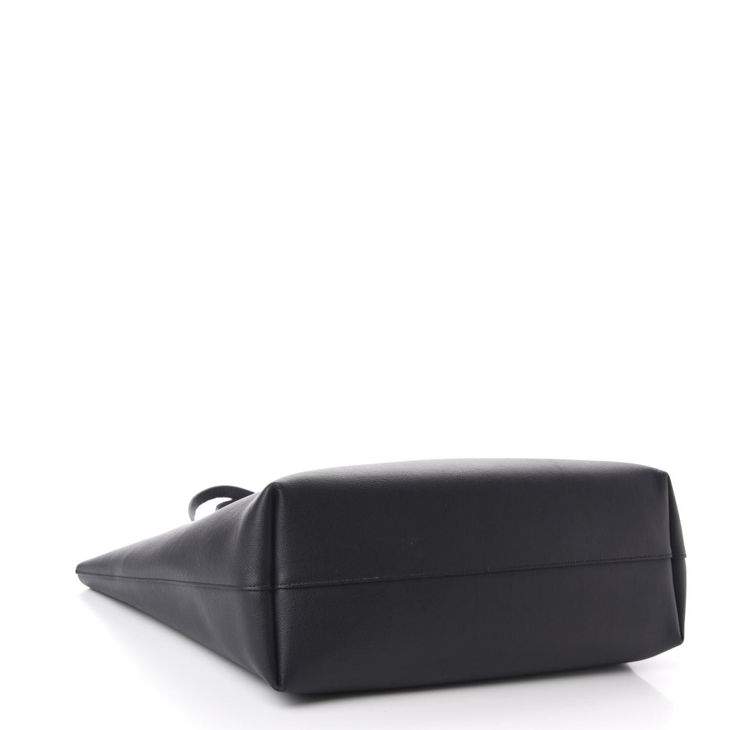 Calfskin Large Shopping Tote Deep Marine