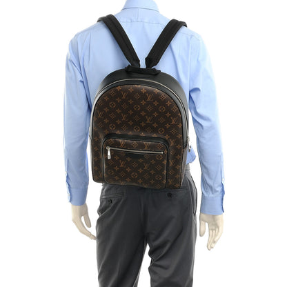 Louis Vuitton Monogram Macassar Josh Backpack 2 of 7
